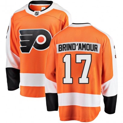 Youth Breakaway Philadelphia Flyers Rod Brind'amour Fanatics Branded Rod Brind'Amour Home Jersey - Orange