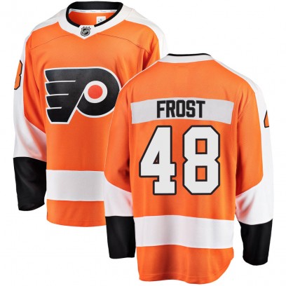 Youth Breakaway Philadelphia Flyers Morgan Frost Fanatics Branded ized Home Jersey - Orange