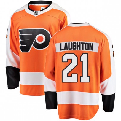 Youth Breakaway Philadelphia Flyers Scott Laughton Fanatics Branded Home Jersey - Orange