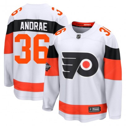 Men's Breakaway Philadelphia Flyers Emil Andrae Fanatics Branded 2024 Stadium Series Jersey - White
