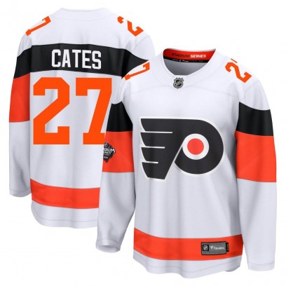 Men's Breakaway Philadelphia Flyers Noah Cates Fanatics Branded 2024 Stadium Series Jersey - White