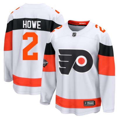 Men's Breakaway Philadelphia Flyers Mark Howe Fanatics Branded 2024 Stadium Series Jersey - White