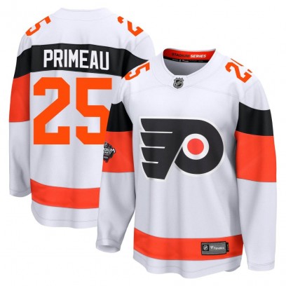 Men's Breakaway Philadelphia Flyers Keith Primeau Fanatics Branded 2024 Stadium Series Jersey - White
