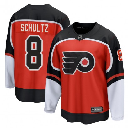 Men's Breakaway Philadelphia Flyers Dave Schultz Fanatics Branded 2020/21 Special Edition Jersey - Orange