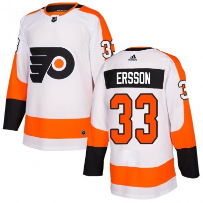 Youth Authentic Philadelphia Flyers Samuel Ersson Adidas Jersey - White