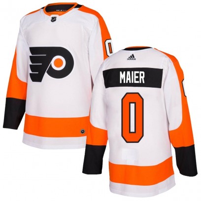 Youth Authentic Philadelphia Flyers Nolan Maier Adidas Jersey - White