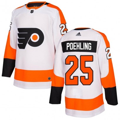 Youth Authentic Philadelphia Flyers Ryan Poehling Adidas Jersey - White