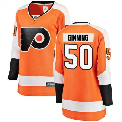 Women's Breakaway Philadelphia Flyers Adam Ginning Fanatics Branded Home Jersey - Orange