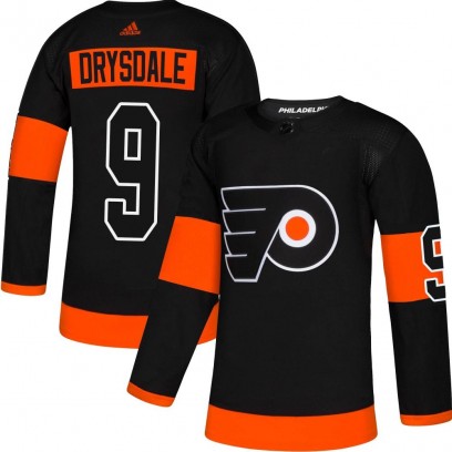 Youth Authentic Philadelphia Flyers Jamie Drysdale Adidas Alternate Jersey - Black