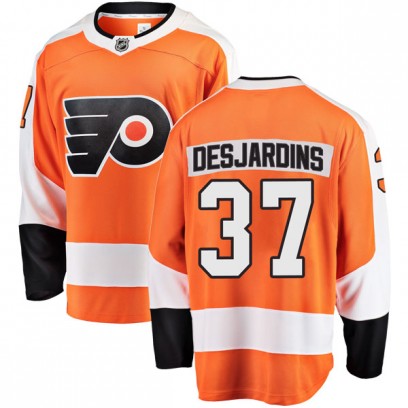 Men's Breakaway Philadelphia Flyers Eric Desjardins Fanatics Branded Home Jersey - Orange