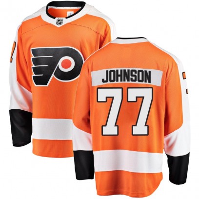Men's Breakaway Philadelphia Flyers Erik Johnson Fanatics Branded Home Jersey - Orange