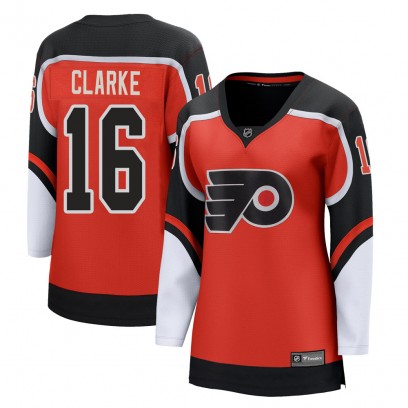 Women's Breakaway Philadelphia Flyers Bobby Clarke Fanatics Branded 2020/21 Special Edition Jersey - Orange