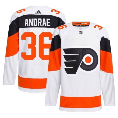 Men's Authentic Philadelphia Flyers Emil Andrae Adidas 2024 Stadium Series Primegreen Jersey - White