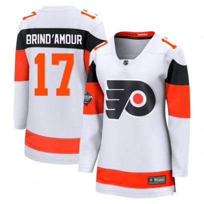 Women's Breakaway Philadelphia Flyers Rod Brind'amour Fanatics Branded Rod Brind'Amour 2024 Stadium Series Jersey - White