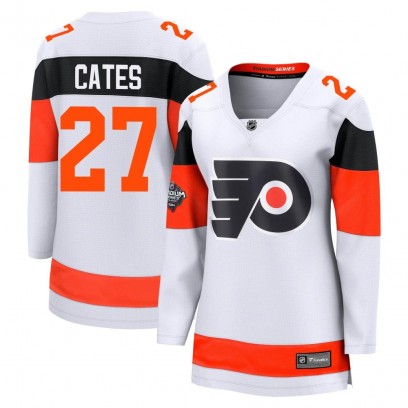Women's Breakaway Philadelphia Flyers Noah Cates Fanatics Branded 2024 Stadium Series Jersey - White