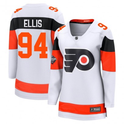 Women's Breakaway Philadelphia Flyers Ryan Ellis Fanatics Branded 2024 Stadium Series Jersey - White