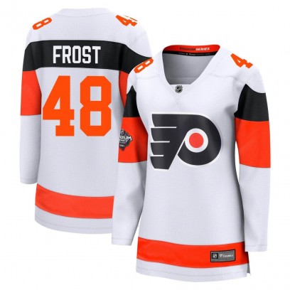 Women's Breakaway Philadelphia Flyers Morgan Frost Fanatics Branded 2024 Stadium Series Jersey - White