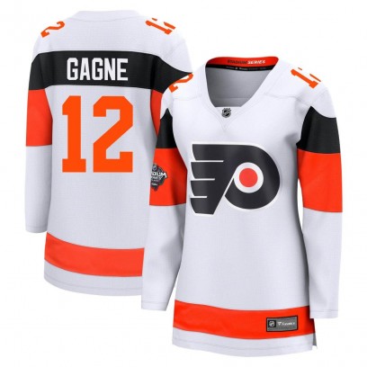 Women's Breakaway Philadelphia Flyers Simon Gagne Fanatics Branded 2024 Stadium Series Jersey - White