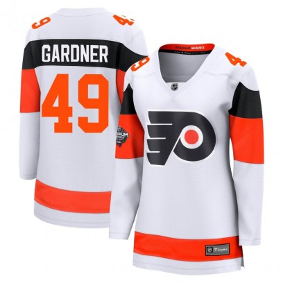 Women's Breakaway Philadelphia Flyers Rhett Gardner Fanatics Branded 2024 Stadium Series Jersey - White