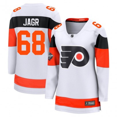 Women's Breakaway Philadelphia Flyers Jaromir Jagr Fanatics Branded 2024 Stadium Series Jersey - White