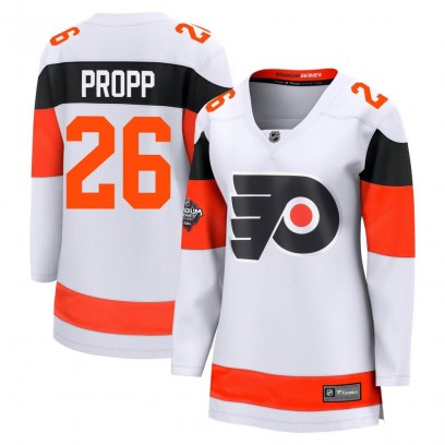 Women's Breakaway Philadelphia Flyers Brian Propp Fanatics Branded 2024 Stadium Series Jersey - White