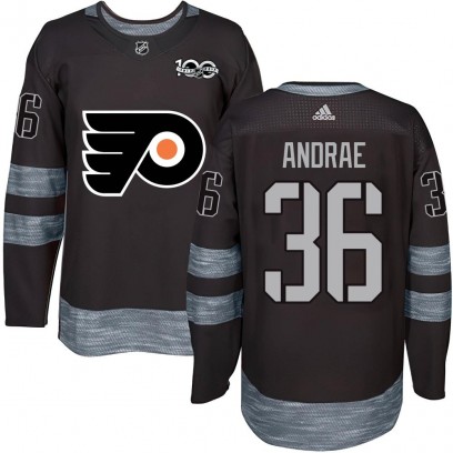 Youth Authentic Philadelphia Flyers Emil Andrae 1917-2017 100th Anniversary Jersey - Black