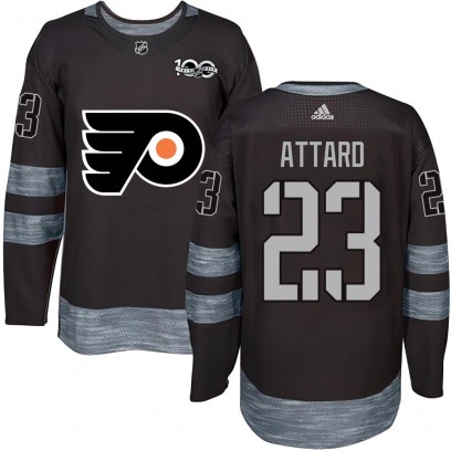Youth Authentic Philadelphia Flyers Ronnie Attard 1917-2017 100th Anniversary Jersey - Black