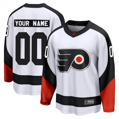 Men's Breakaway Philadelphia Flyers Custom Fanatics Branded Custom Special Edition 2.0 Jersey - White