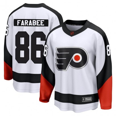 Men's Breakaway Philadelphia Flyers Joel Farabee Fanatics Branded Special Edition 2.0 Jersey - White