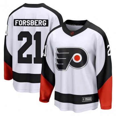 Men's Breakaway Philadelphia Flyers Peter Forsberg Fanatics Branded Special Edition 2.0 Jersey - White