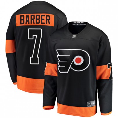 Youth Breakaway Philadelphia Flyers Bill Barber Fanatics Branded Alternate Jersey - Black