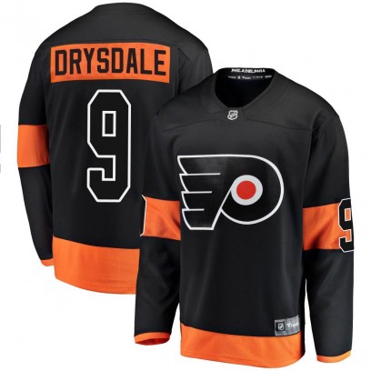 Youth Breakaway Philadelphia Flyers Jamie Drysdale Fanatics Branded Alternate Jersey - Black