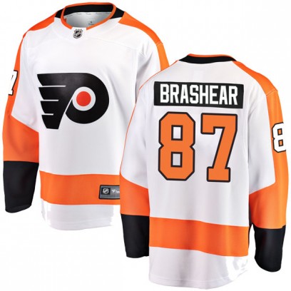 Youth Breakaway Philadelphia Flyers Donald Brashear Fanatics Branded Away Jersey - White