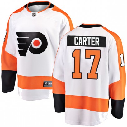 Youth Breakaway Philadelphia Flyers Jeff Carter Fanatics Branded Away Jersey - White