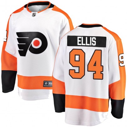 Youth Breakaway Philadelphia Flyers Ryan Ellis Fanatics Branded Away Jersey - White