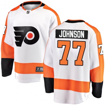 Youth Breakaway Philadelphia Flyers Erik Johnson Fanatics Branded Away Jersey - White