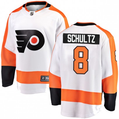 Youth Breakaway Philadelphia Flyers Dave Schultz Fanatics Branded Away Jersey - White