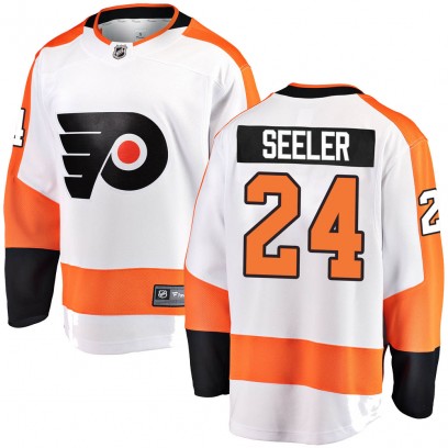 Youth Breakaway Philadelphia Flyers Nick Seeler Fanatics Branded Away Jersey - White