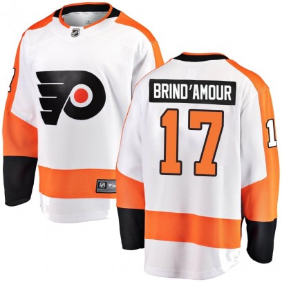 Men's Breakaway Philadelphia Flyers Rod Brind'amour Fanatics Branded Rod Brind'Amour Away Jersey - White