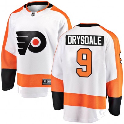Men's Breakaway Philadelphia Flyers Jamie Drysdale Fanatics Branded Away Jersey - White